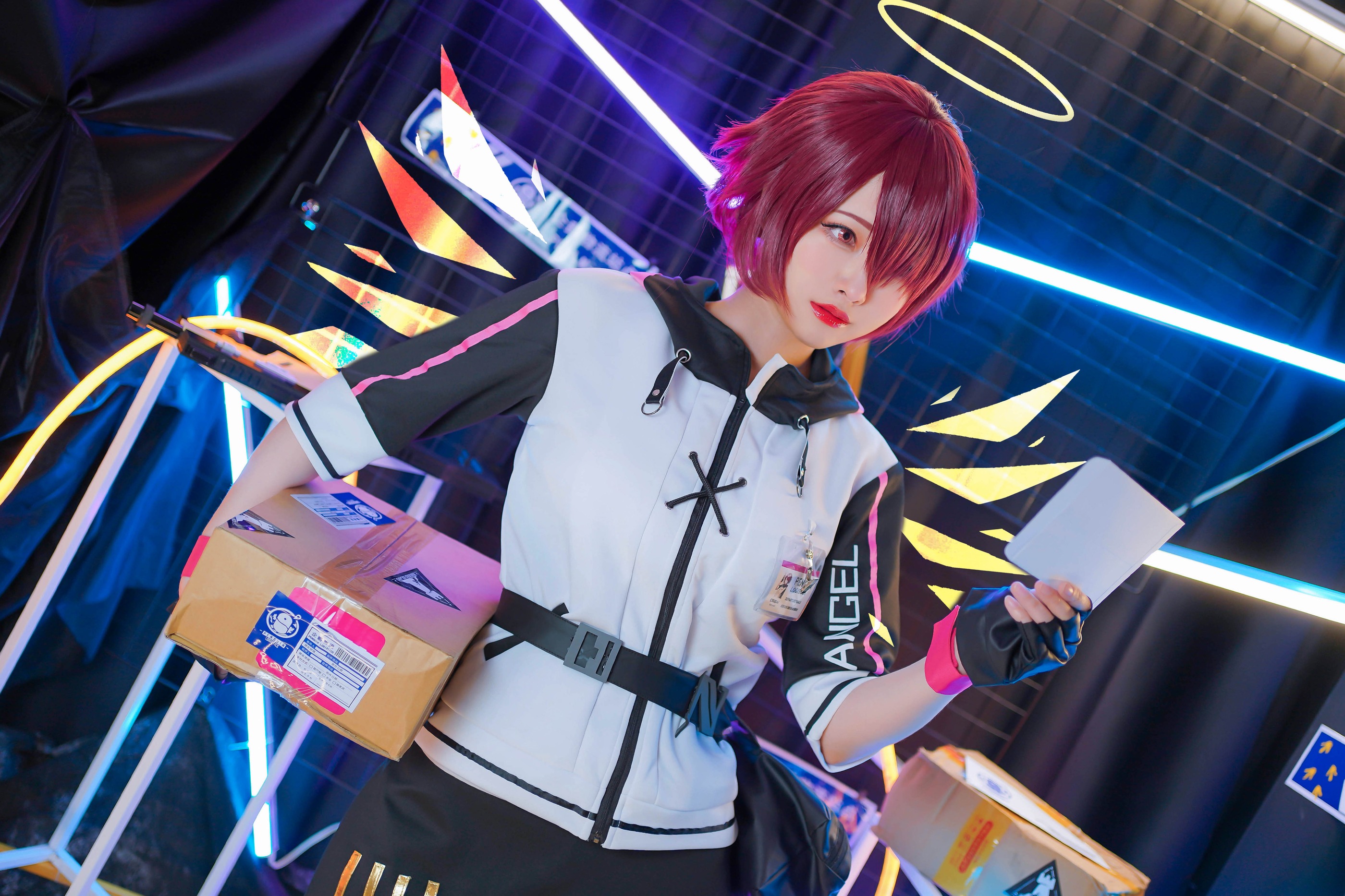 图片[1]-Arty亚缇 – NO.032 Exusiai (Arknights)[30P]-XikXak